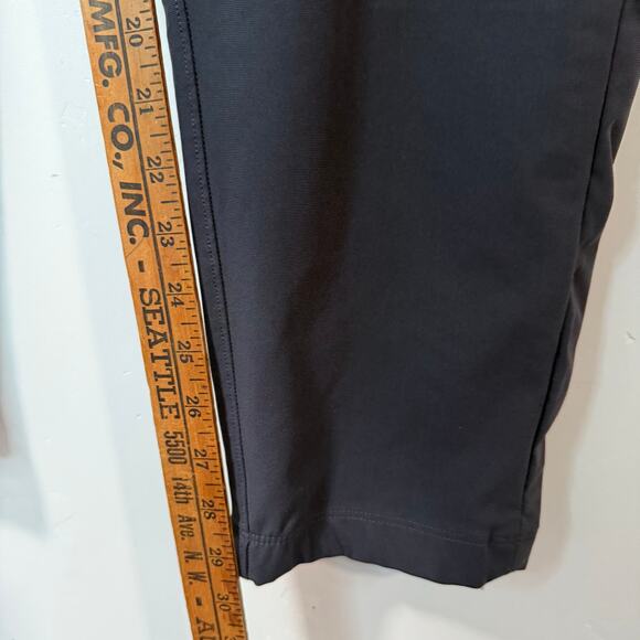 Lululemon Commission Pant Slim ABC Warpstreme Dark Grey 36 Dress Office Chino - Picture 6 of 11